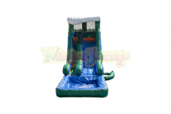 tidal20wave20emerald20rush20inflatable20water20slide20renta 3 18ft Tidal Wave Emerald Rush Water Slide